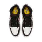Jordan 1 Retro High Defiant White Black Gym Red