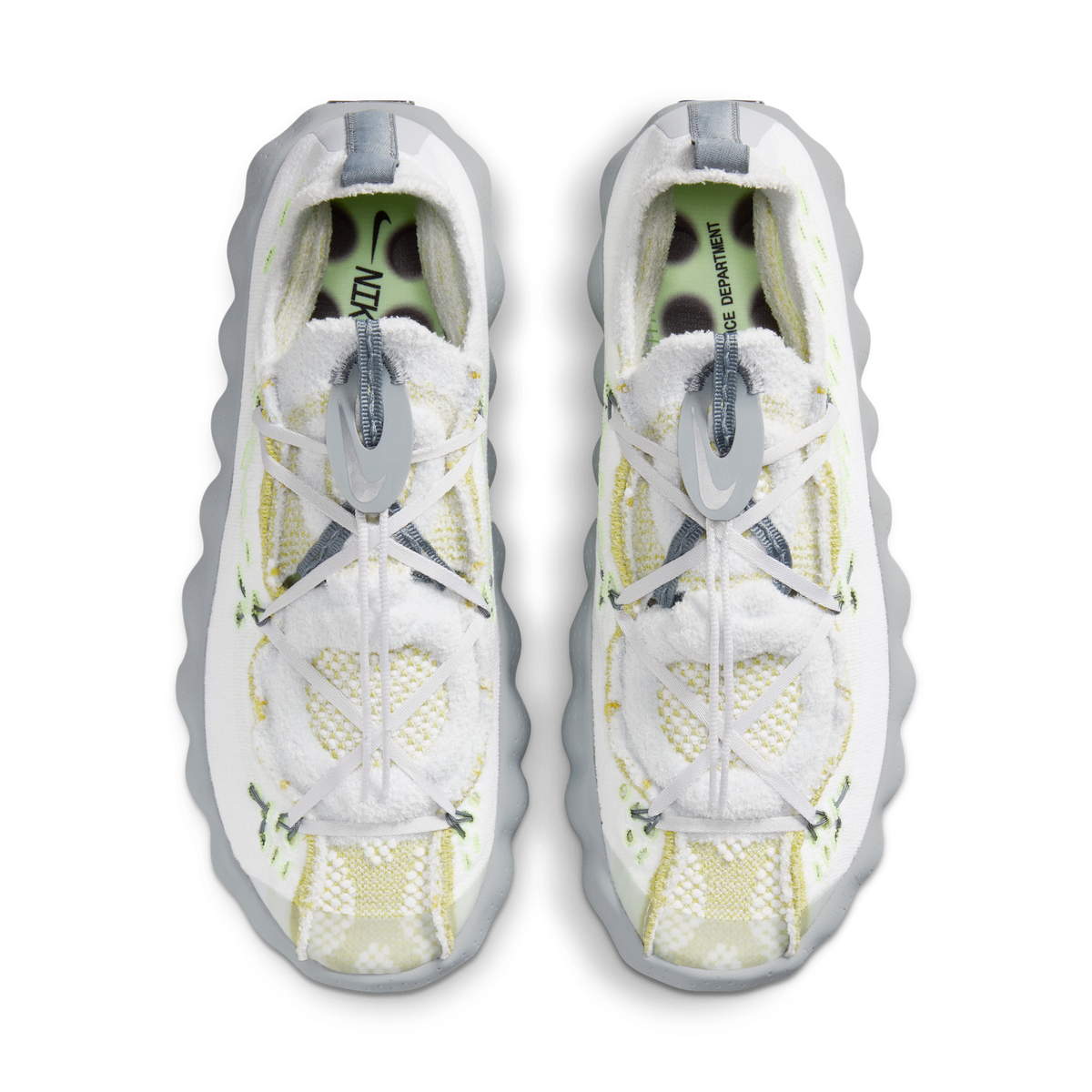 Nike Mind 002 Flyknit White Dark Grey Volt