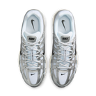 Nike P-6000 White Metallic Silver Flat Silver Black