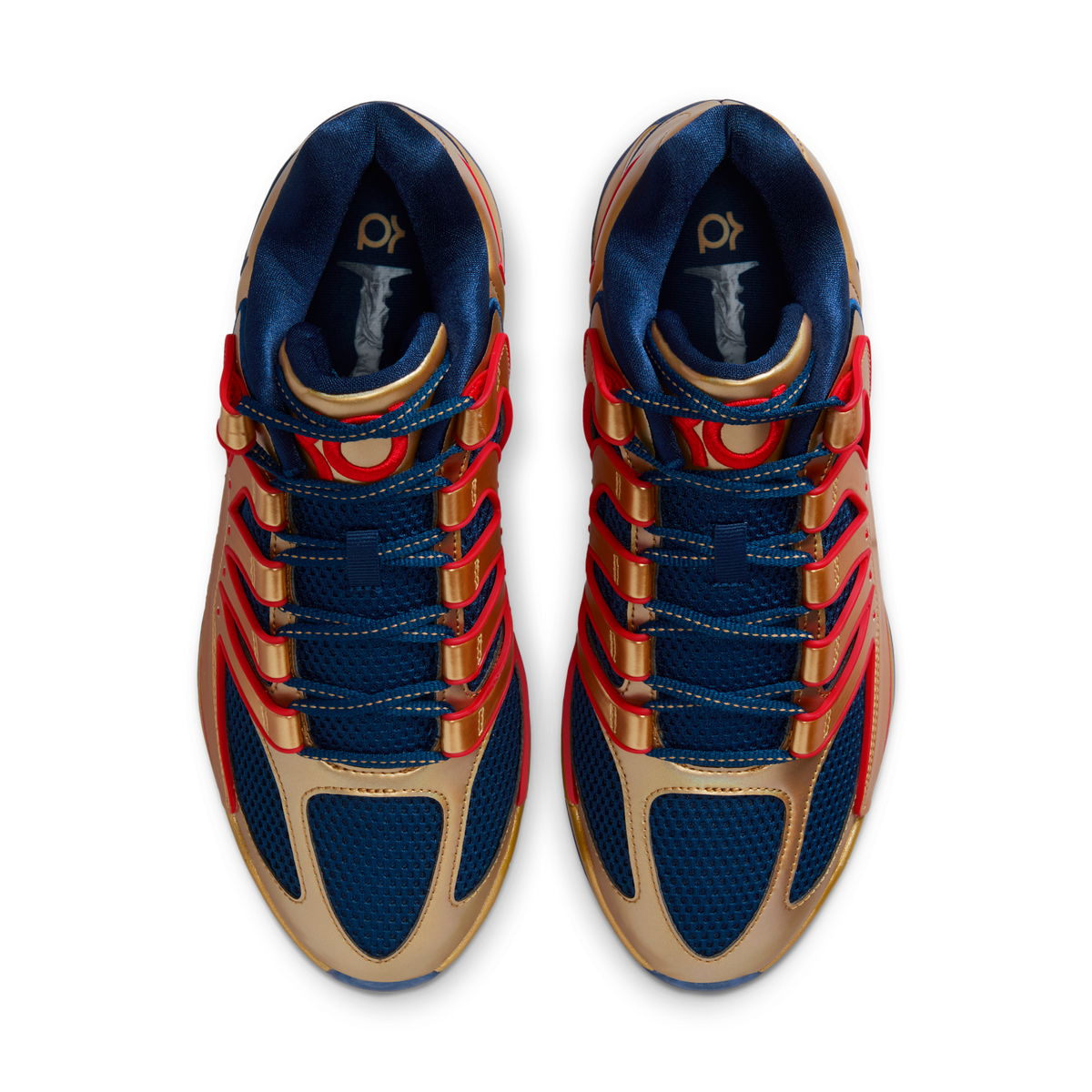 Nike KD 18 Immortalized Pack White Gold Blue Void | II5138-700