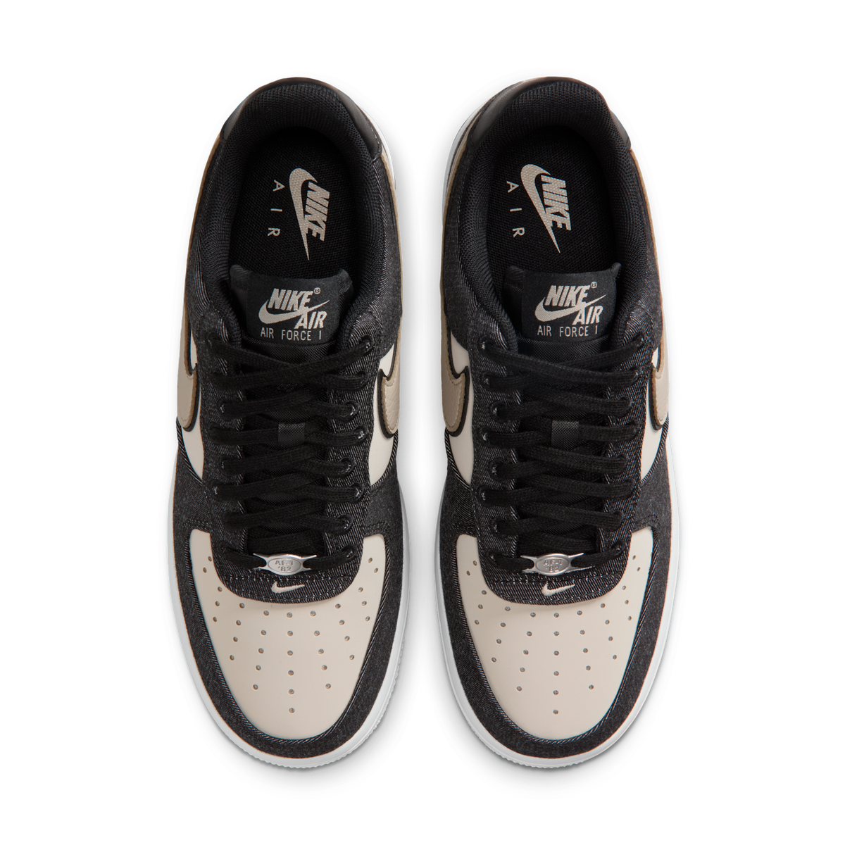 Nike Air Force 1 Low '07 SE Black Denim Net (Women's)