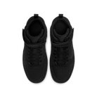 Nike Court Borough Mid 2 Triple Black Nubuck (GS)