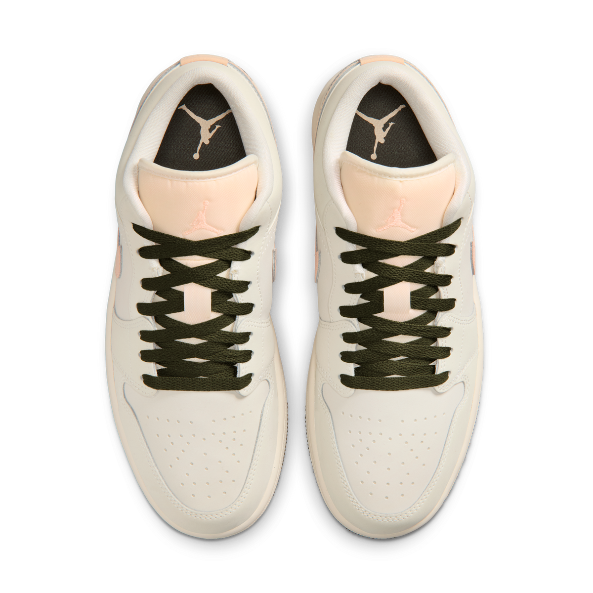 Jordan 1 Low Sail Crimson Tint Khaki (Women's)