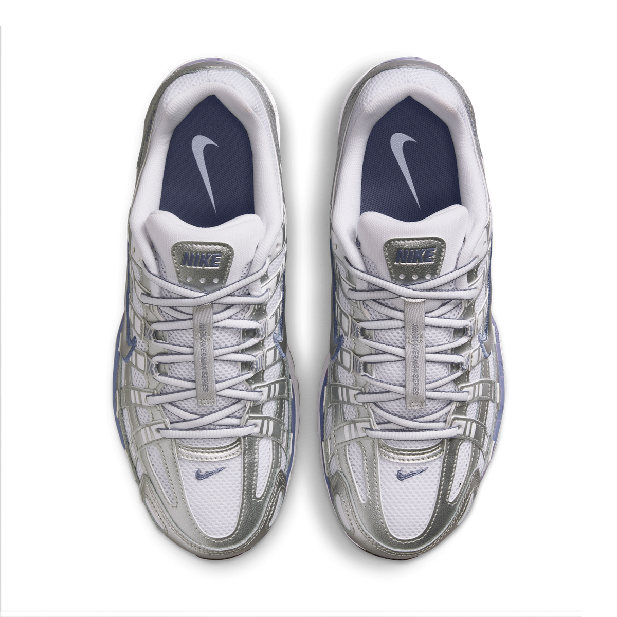 Nike P-6000 Metallic Silver World Indigo (Women's)