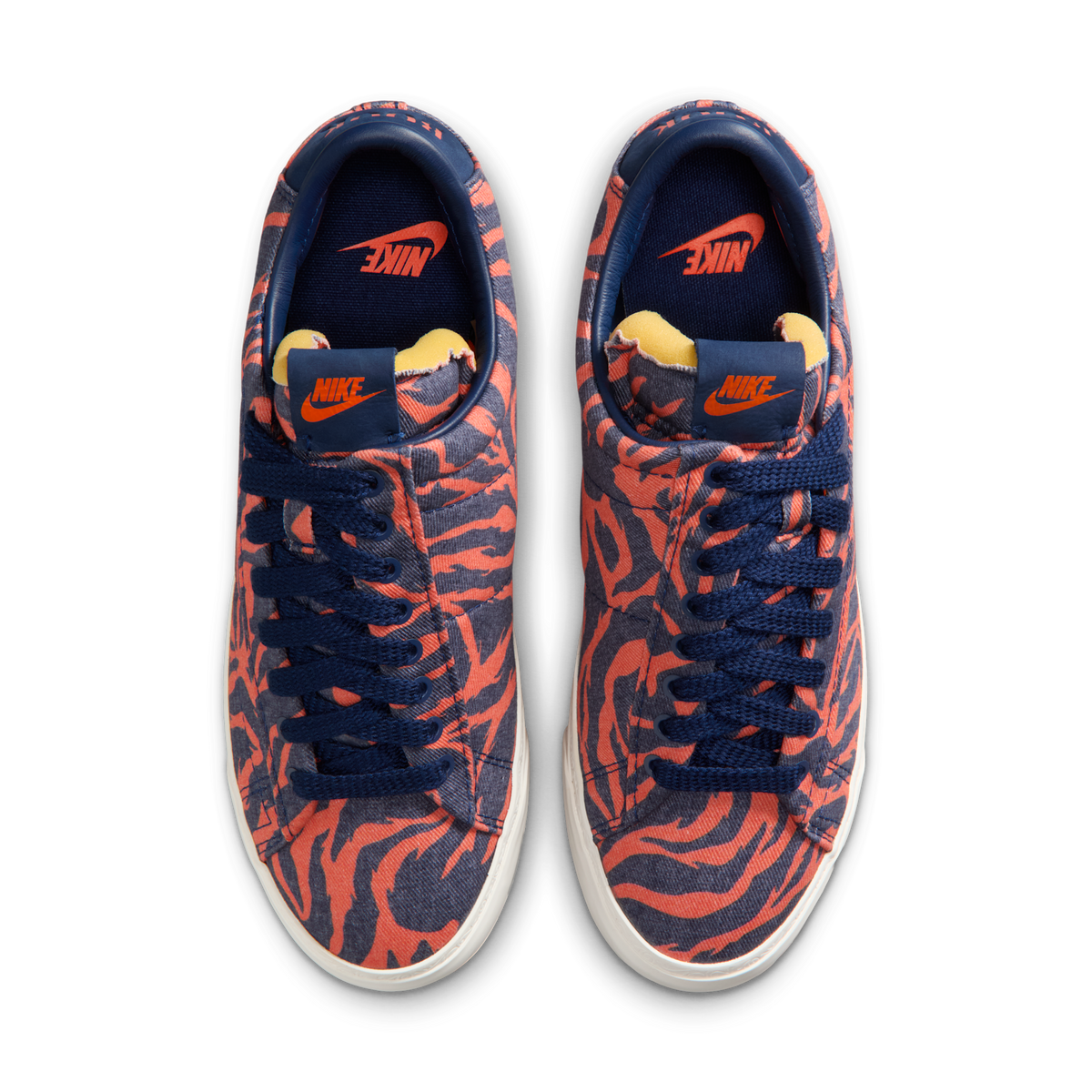 Nike Blazer Low Devin Booker Detroit Tigers Safety Orange Blue Void | HQ2054-801