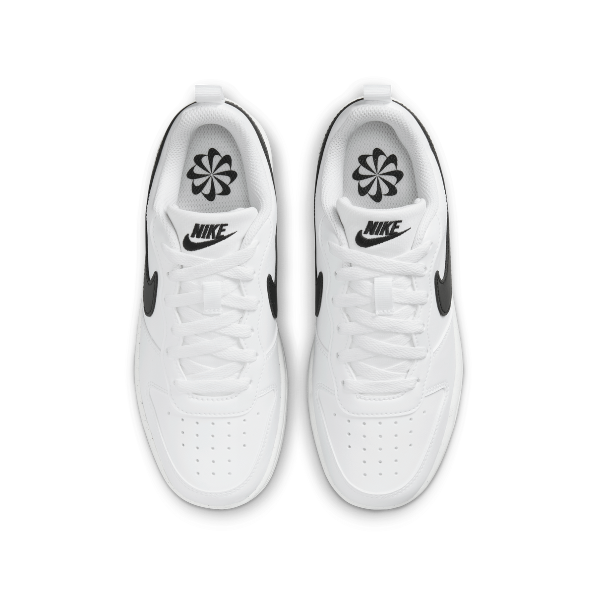 Nike Court Borough Low Recraft White Black (GS)
