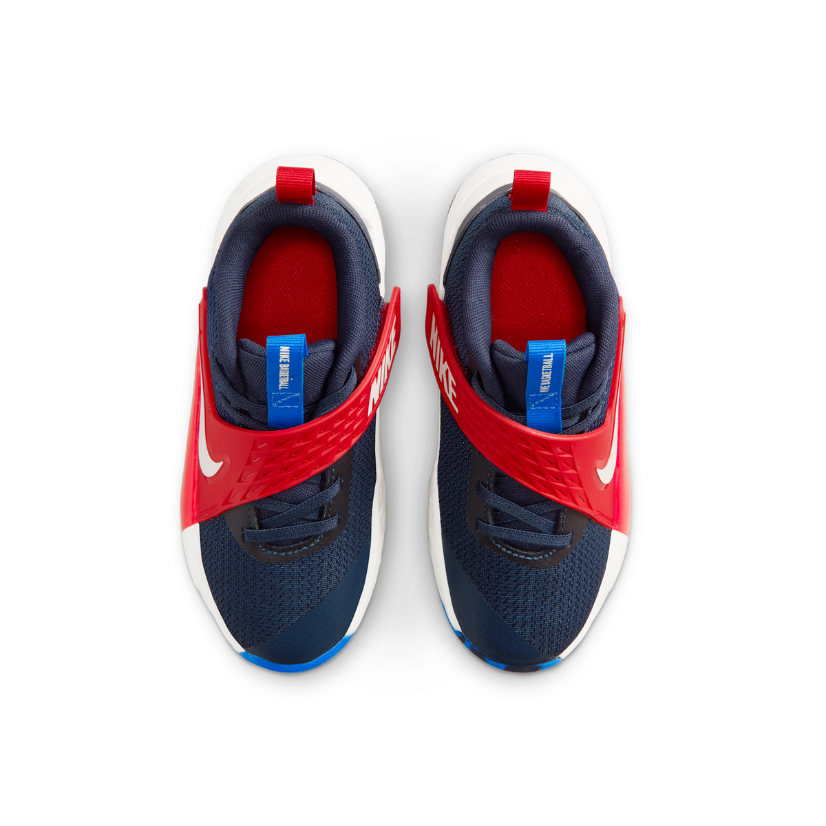 Nike Team Hustle D 12 Team Navy University Red Sail (PS)