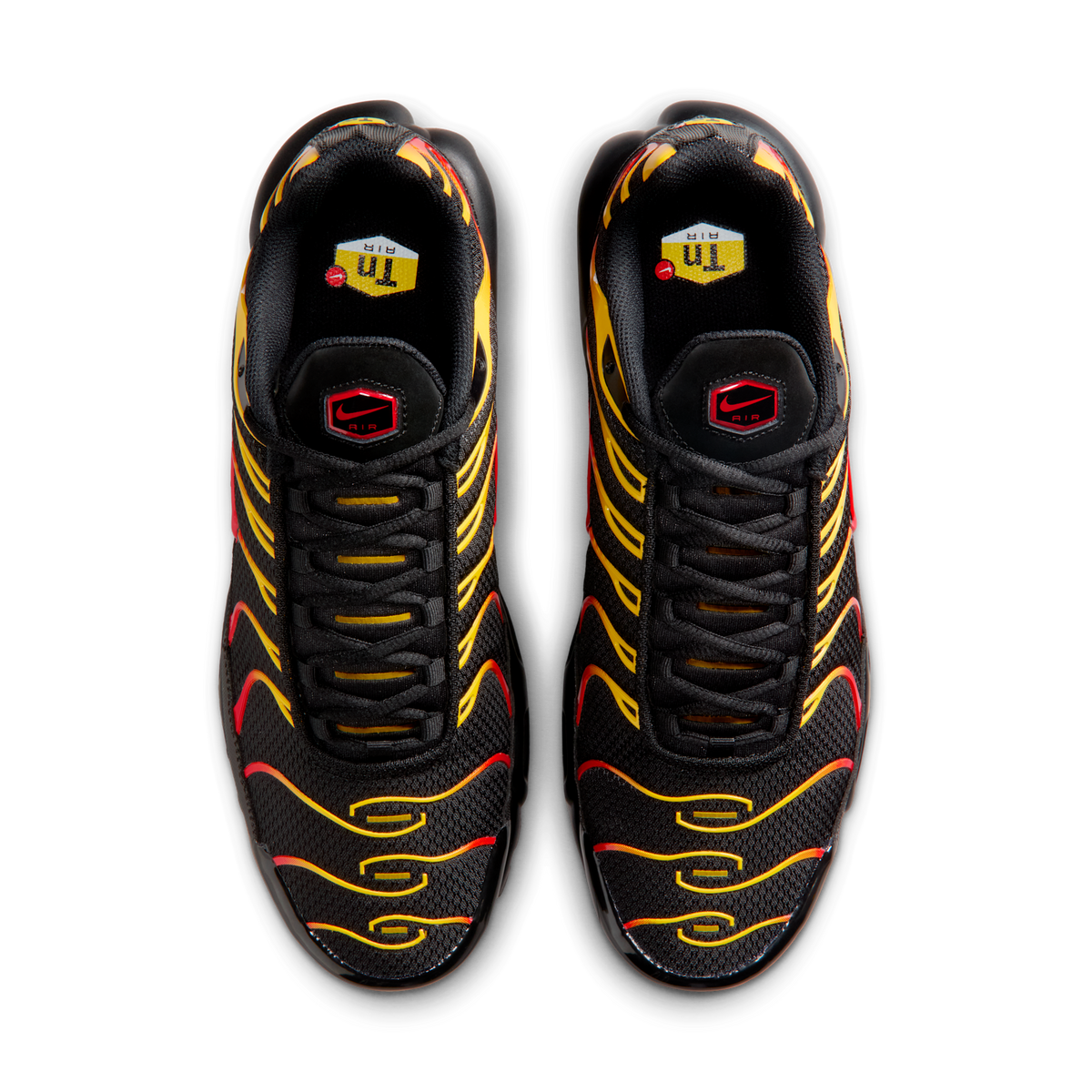 Nike Air Max Plus Black University Gold Red