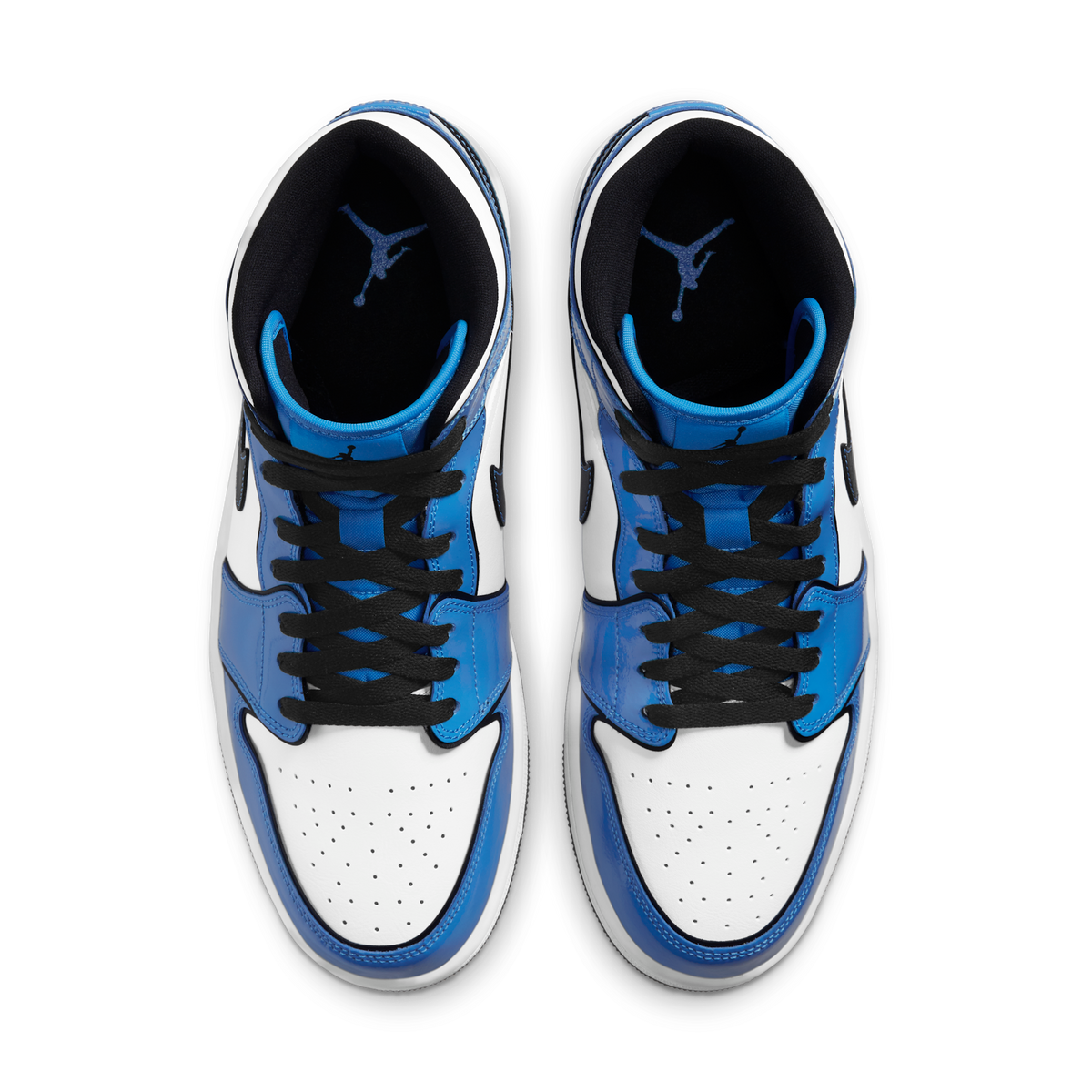 Jordan 1 Mid Signal Blue