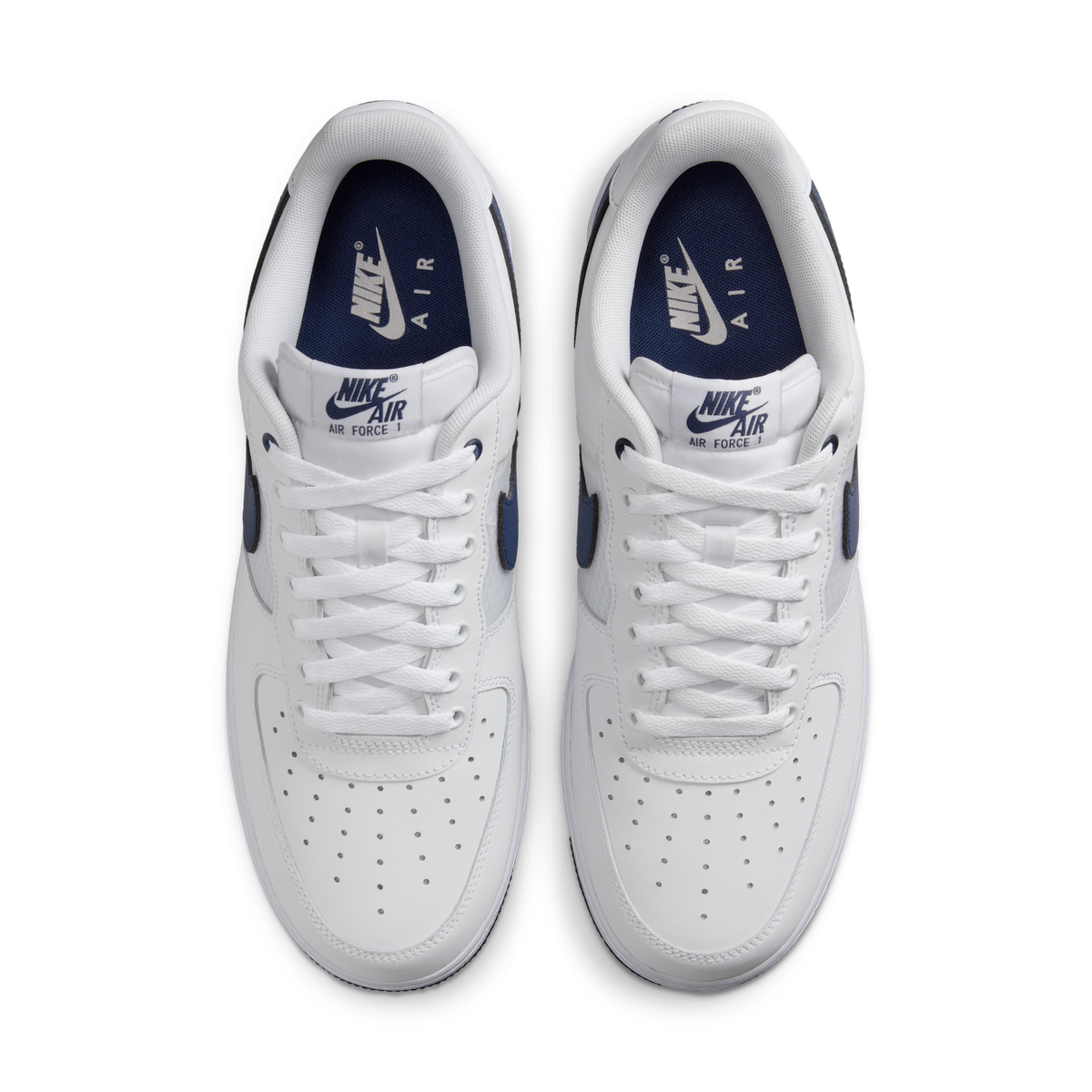 Nike Air Force 1 Low '07 LV8 SE Mesh Tape White Midnight Navy