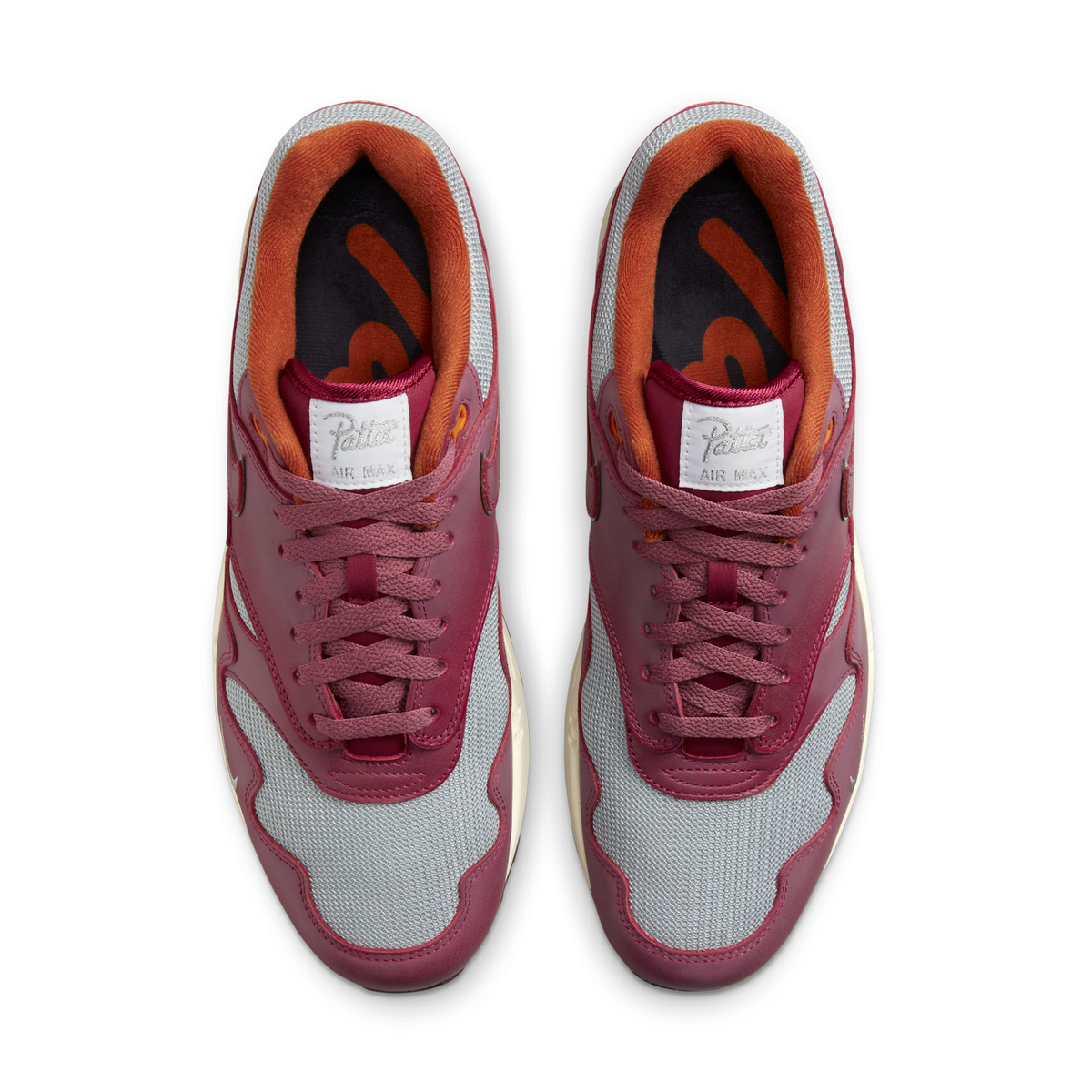 Nike Air Max 1 Patta Waves Rush Maroon (with Bracelet)