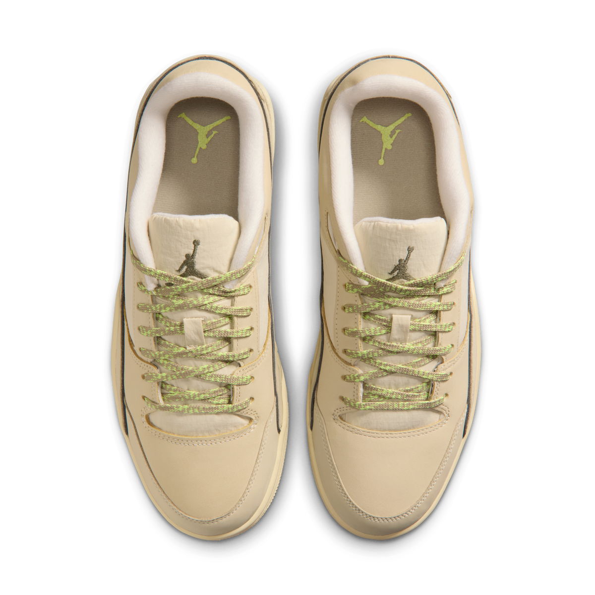 Jordan Flight Court Light Khaki Lemon Twist