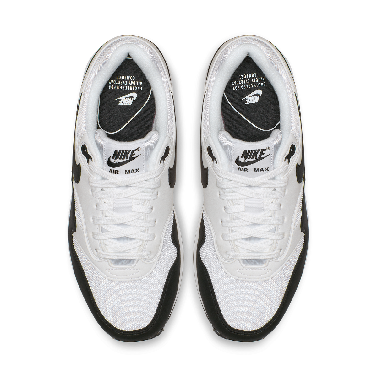 Nike Air Max 1 White Black (Women's)