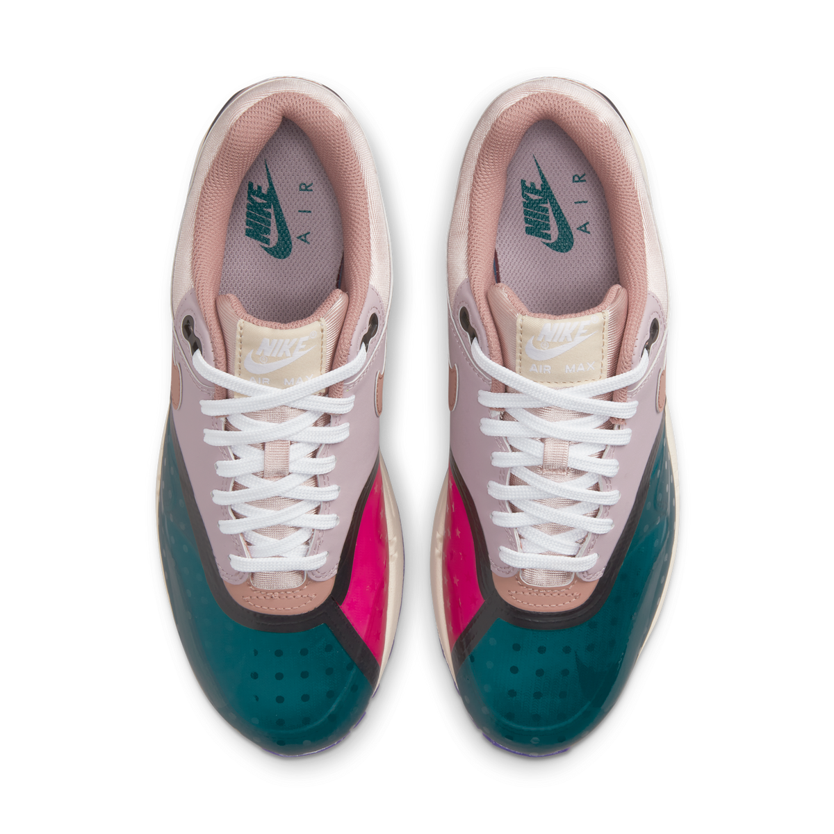 Nike Air Max 1 Premium Plum Fog Fossil Rose (Women's)