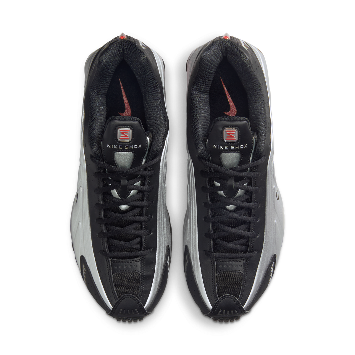 Nike Shox R4 Black Metallic Silver (2025)