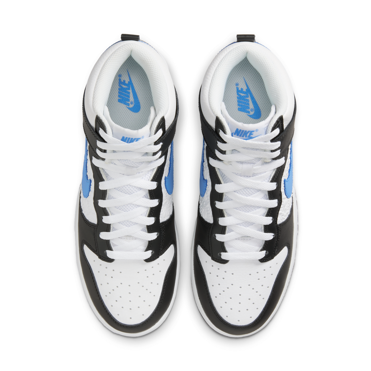 Nike Dunk High Retro FLC Black University Blue White | FJ4210-001