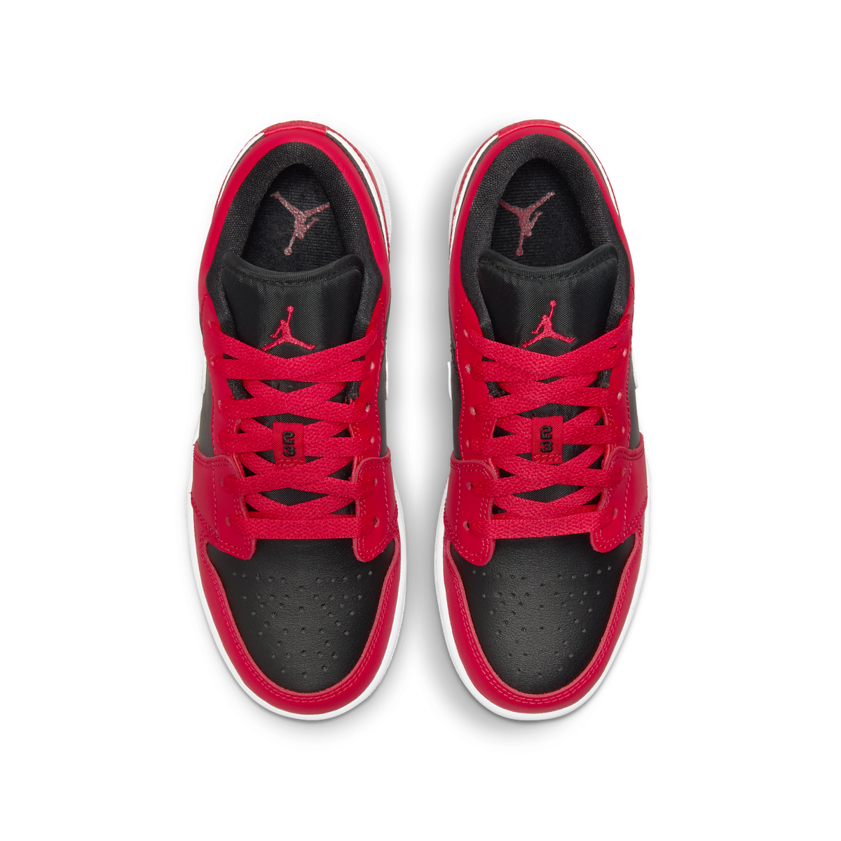 Jordan 1 Low Black Very Berry (GS)