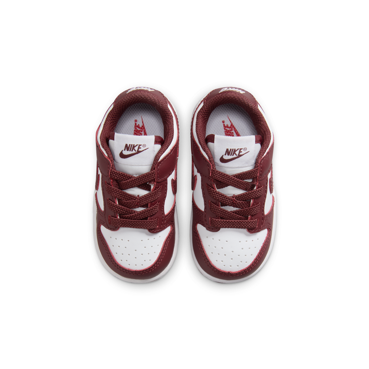 Nike Dunk Low White Gym Red Redwood (TD) | FB9107-115