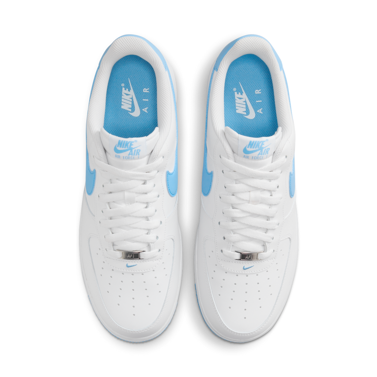 Nike Air Force 1 Low '07 White Aquarius Blue