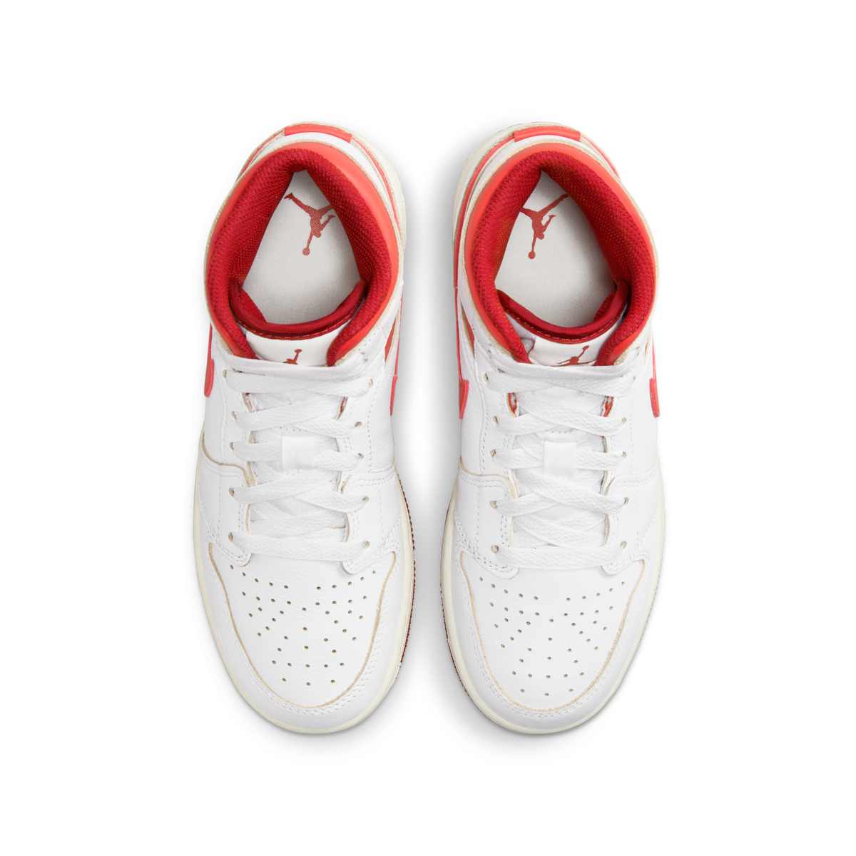 Jordan 1 Mid SE White Dune Red (GS)
