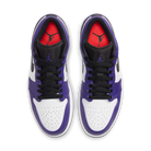 Jordan 1 Low Court Purple White
