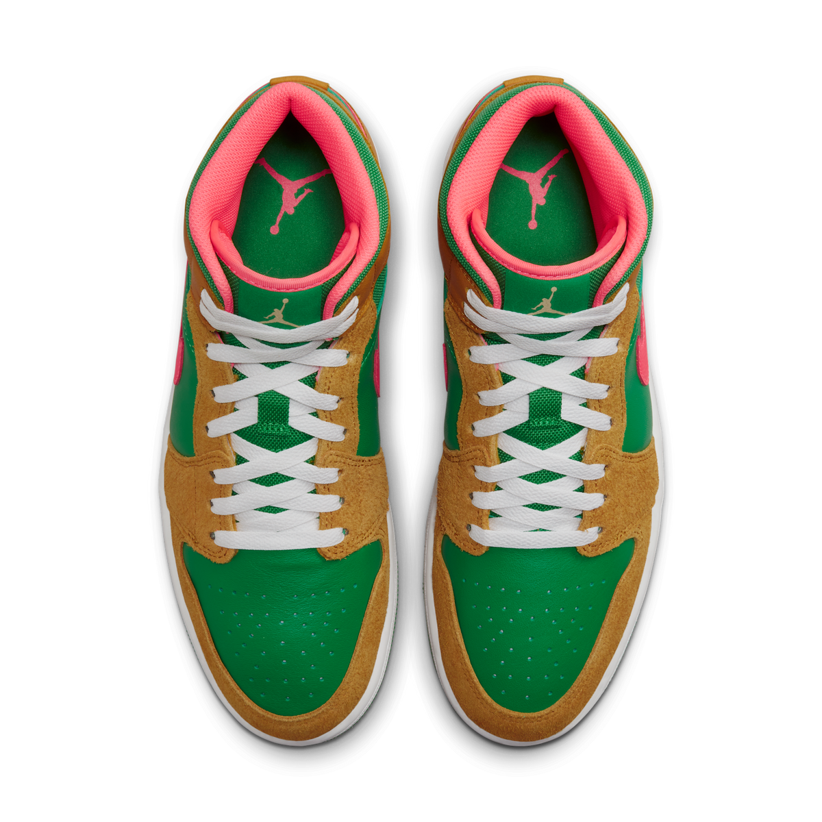 Jordan 1 Mid SE Wheat Watermelon