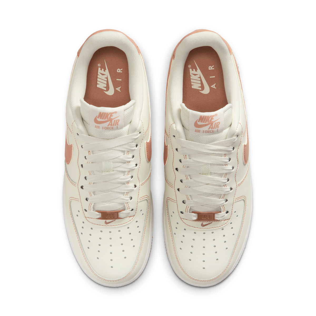 Nike Air Force 1 '07 Sail Rose Gold (Women's)