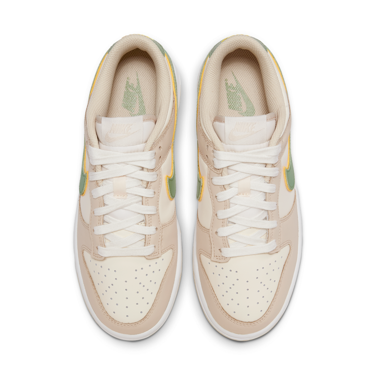 Nike Dunk Low Pale Ivory Oil Green (Women's) | FQ6869-131
