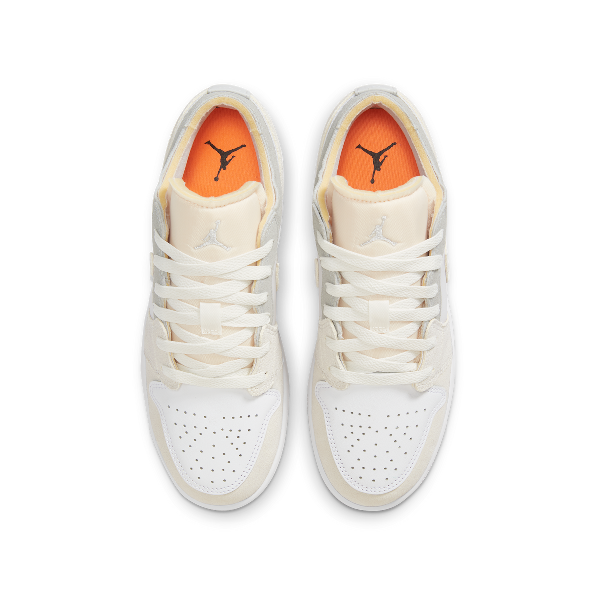Jordan 1 Low Inside Out Cream White Light Grey (GS)