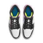 Jordan 1 Mid White Black Cyber Pink