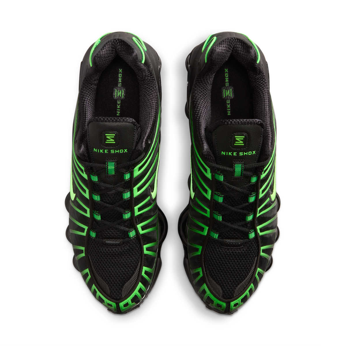 Nike Shox TL Black Green Strike | AV3595-012