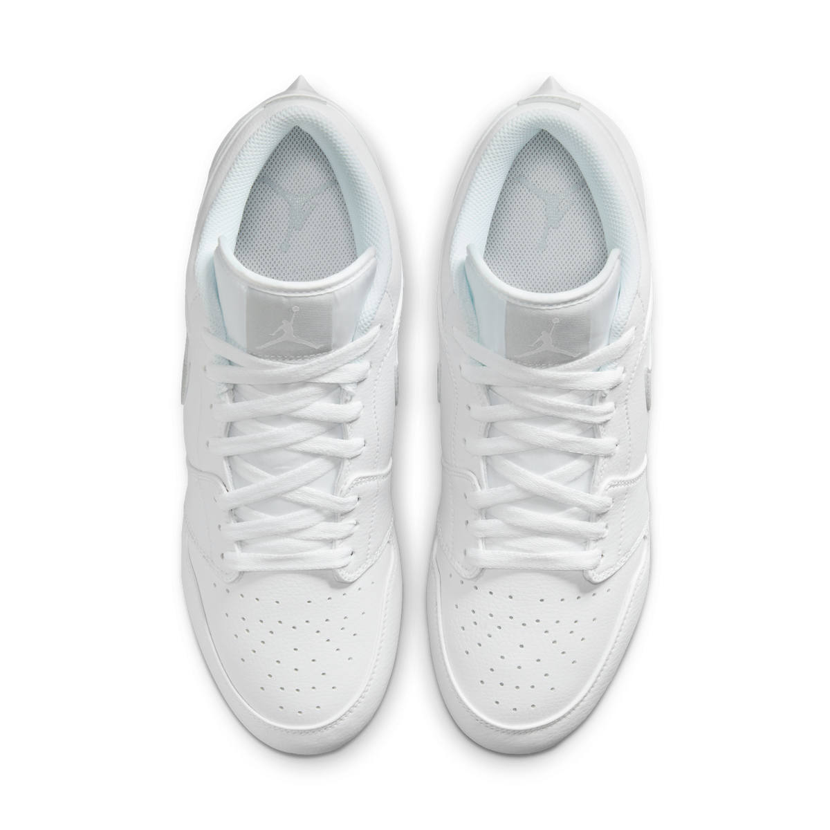 Jordan 1 Low TD Cleat White Grey Fog