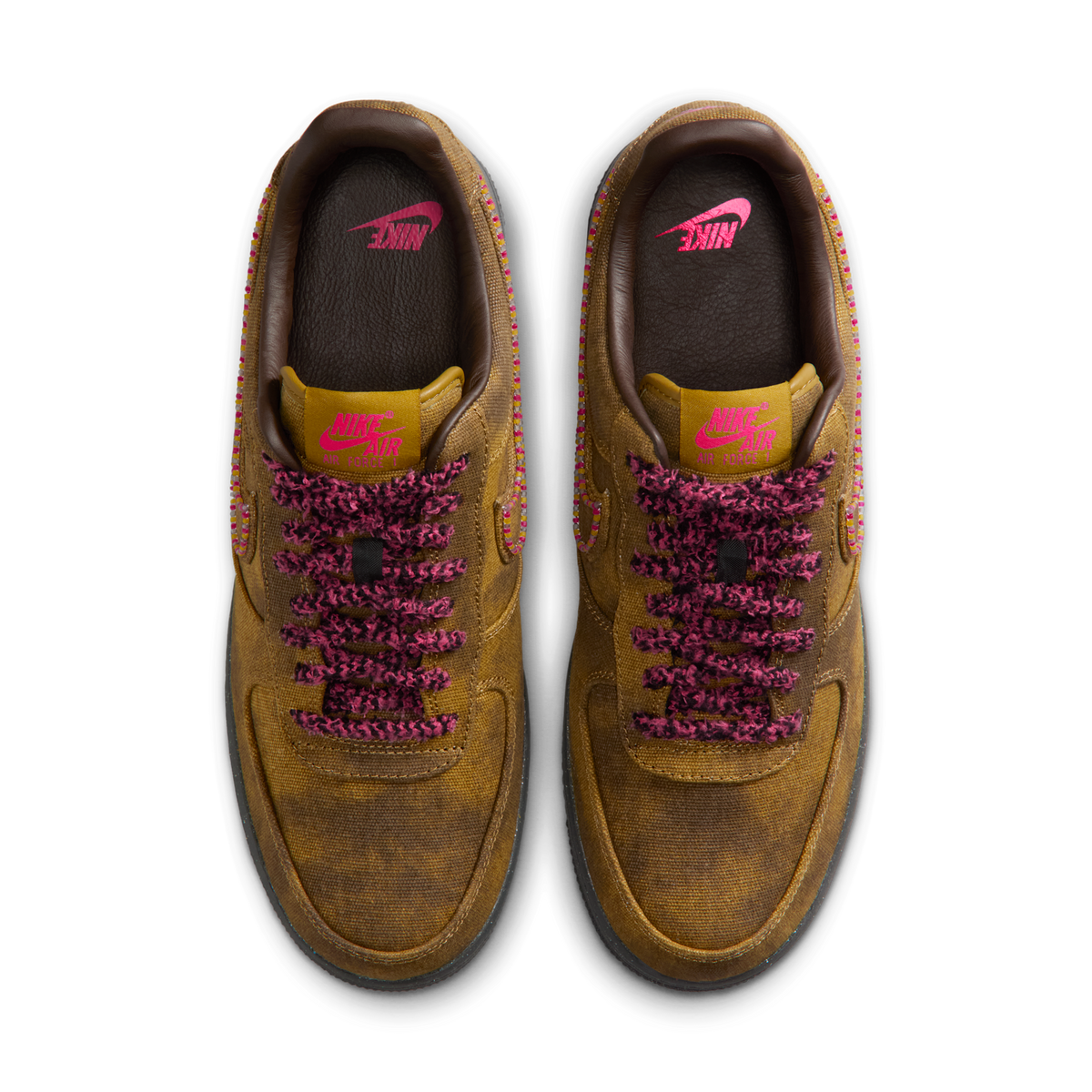 Nike Air Force 1 Low '07 QS Boucle Desert Moss Fierce Pink