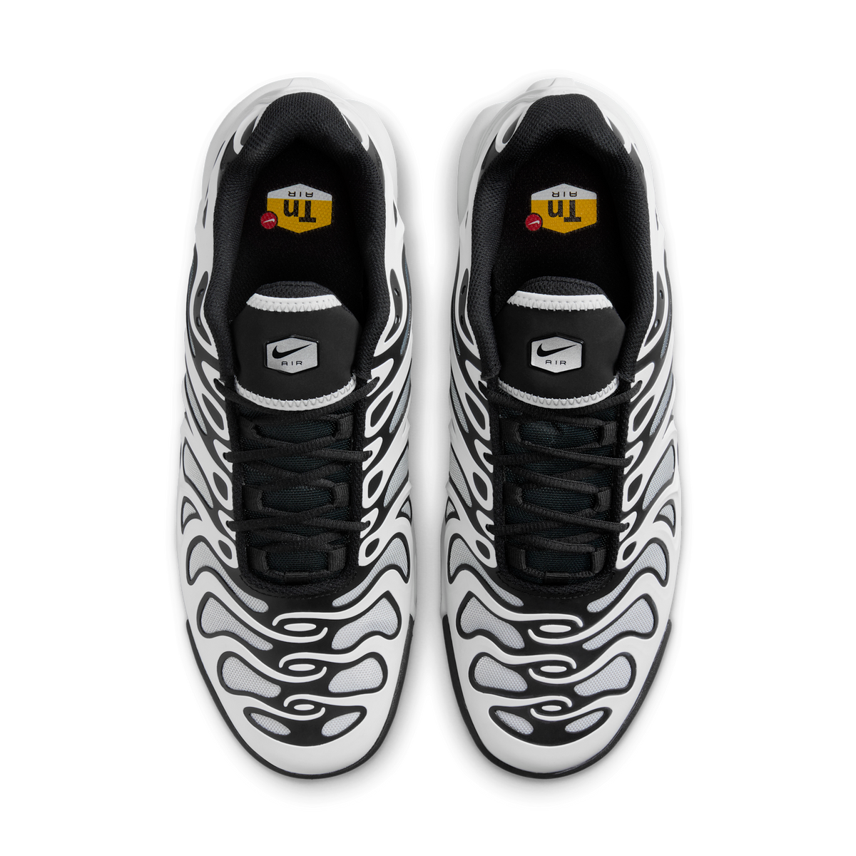 Nike Air Max Plus Drift White Black Metallic Silver