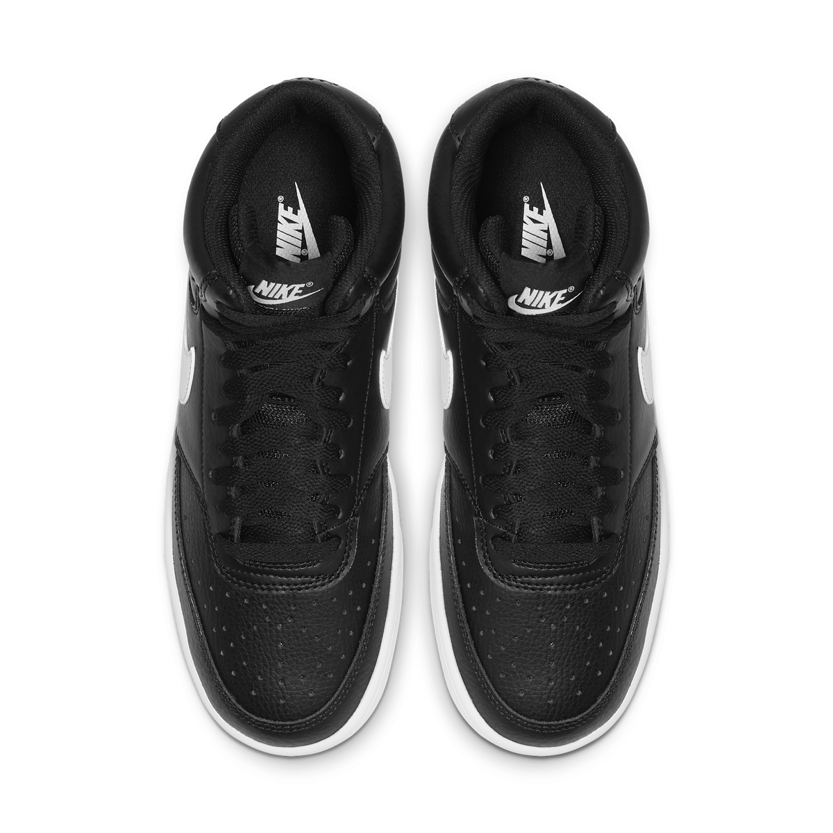 Nike Court Vision Mid Black White (Women's)