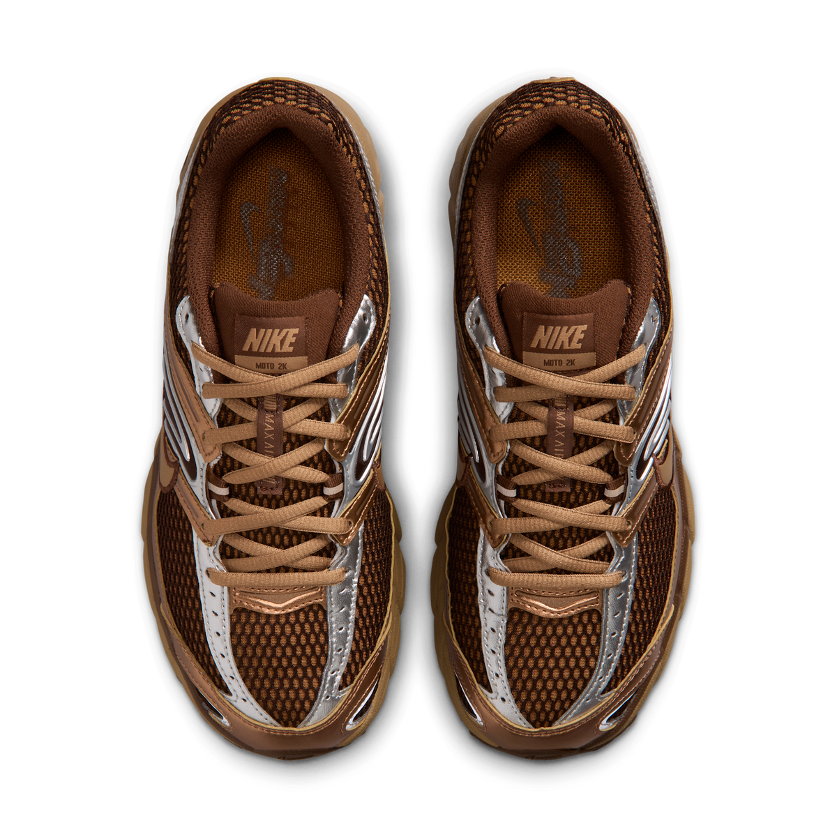 Nike Air Max Moto 2K Cacao Wow Metallic Silver (Women's)