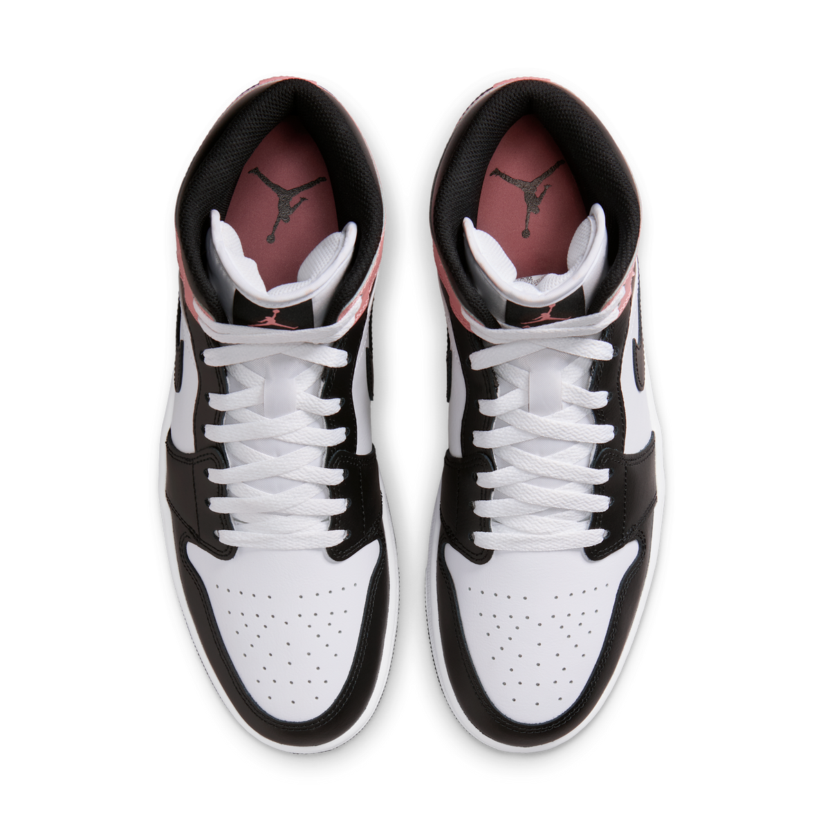 Jordan 1 Mid White Rust Pink Black