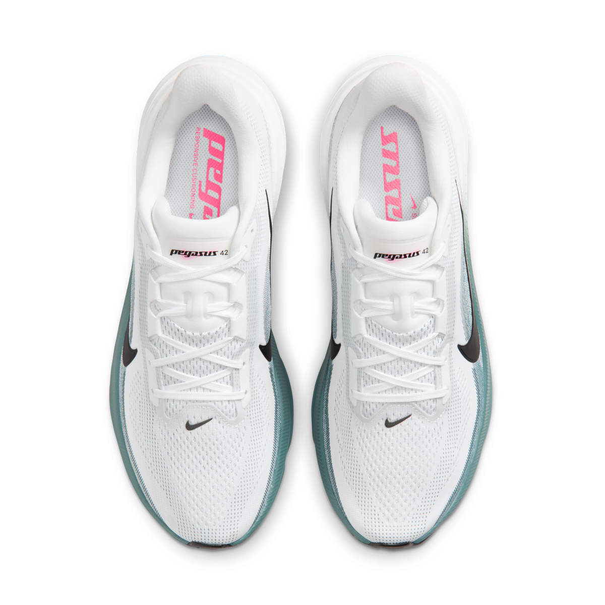 Nike Air Zoom Pegasus 42 White Mineral Slate | IB1873-110