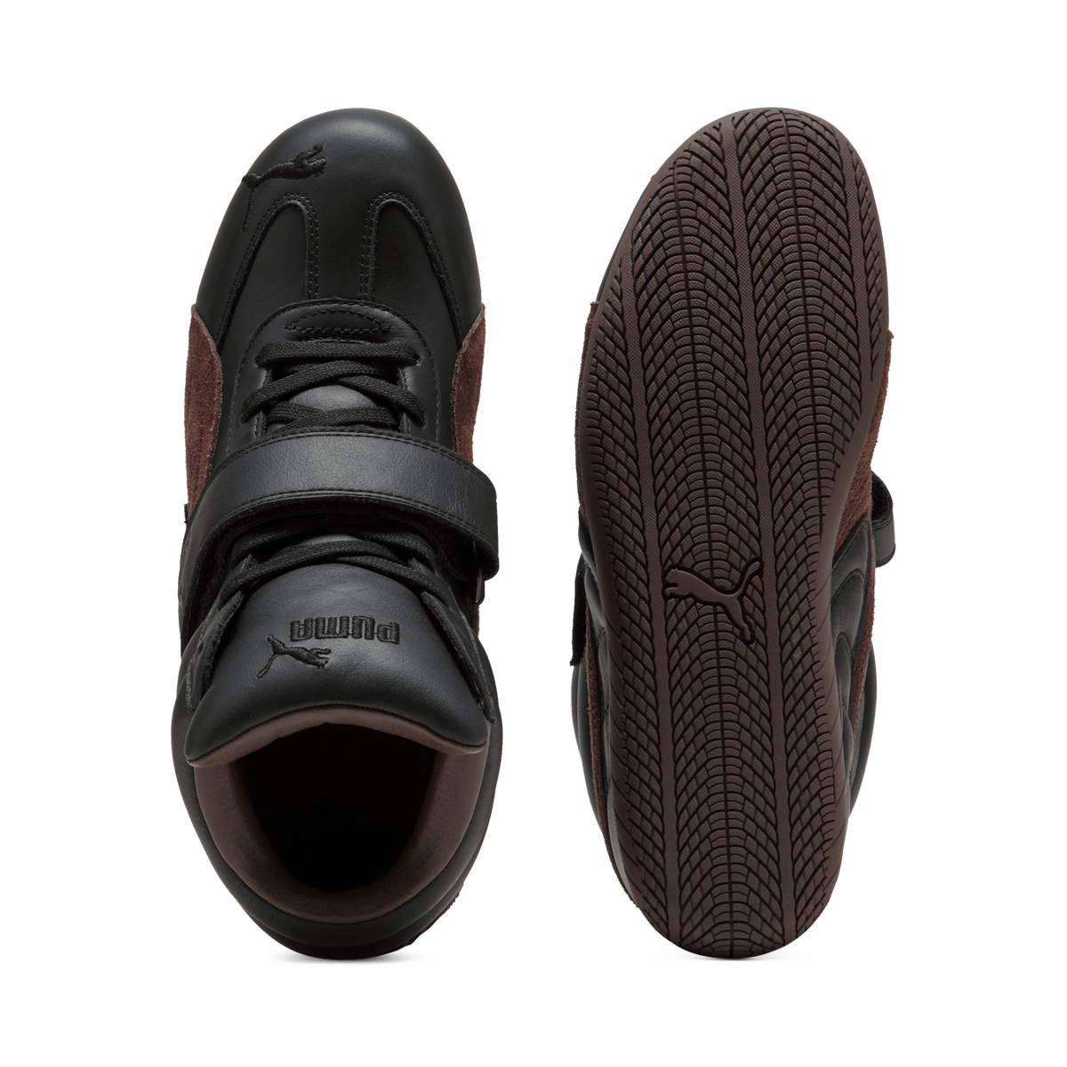 Puma Speedcat Wedge Black Chocolate Brown (Women's)