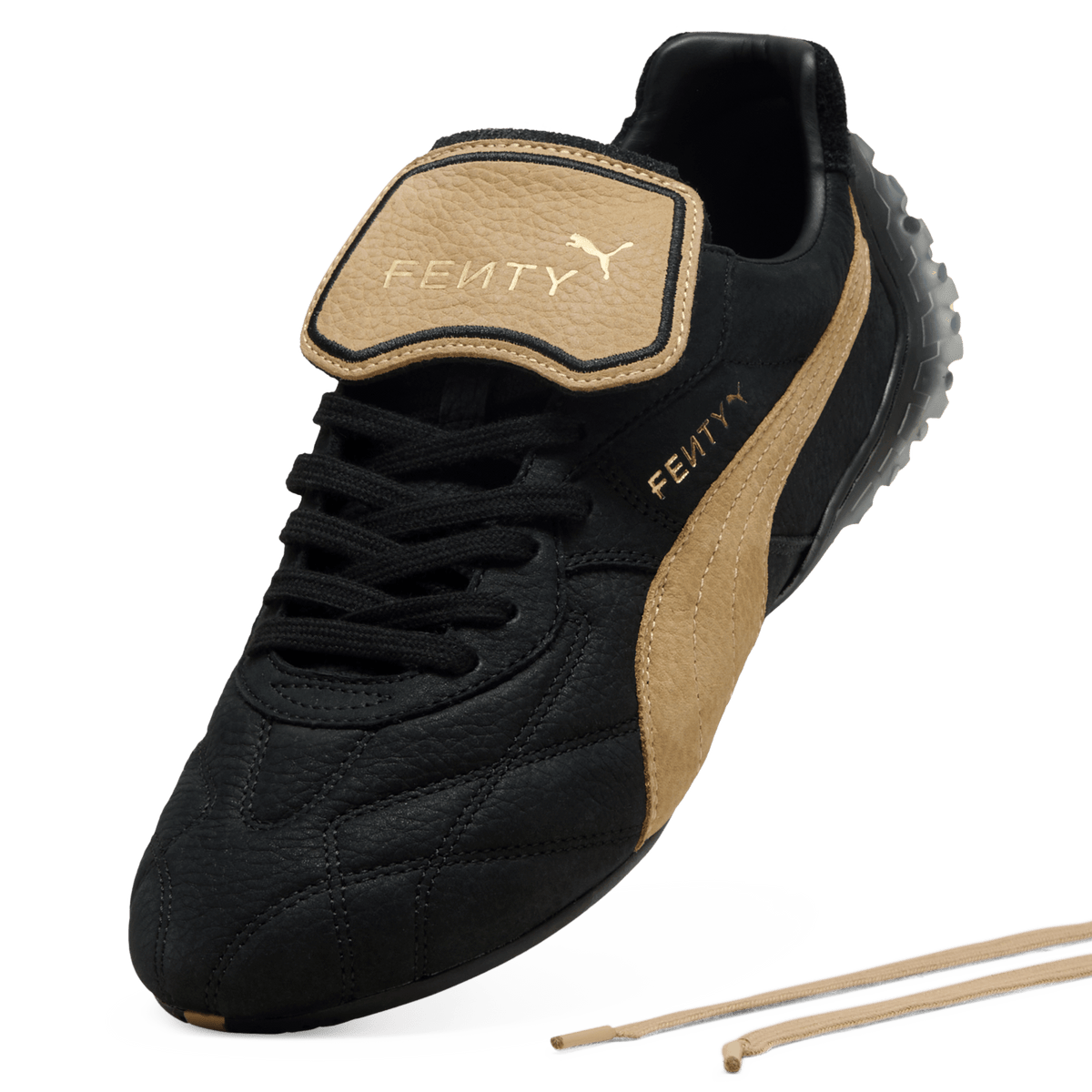 Puma Avanti LS Fenty Stitched Black Gold | 404778-01