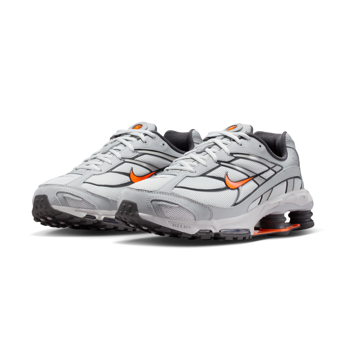 Nike Shox Ride 2 Light Smoke Grey Total Orange | IO4296-004
