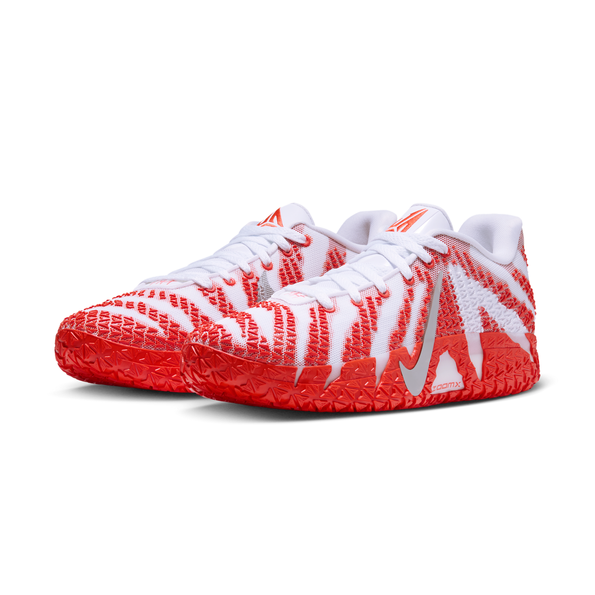 Nike Ja 3 TB White Team Orange