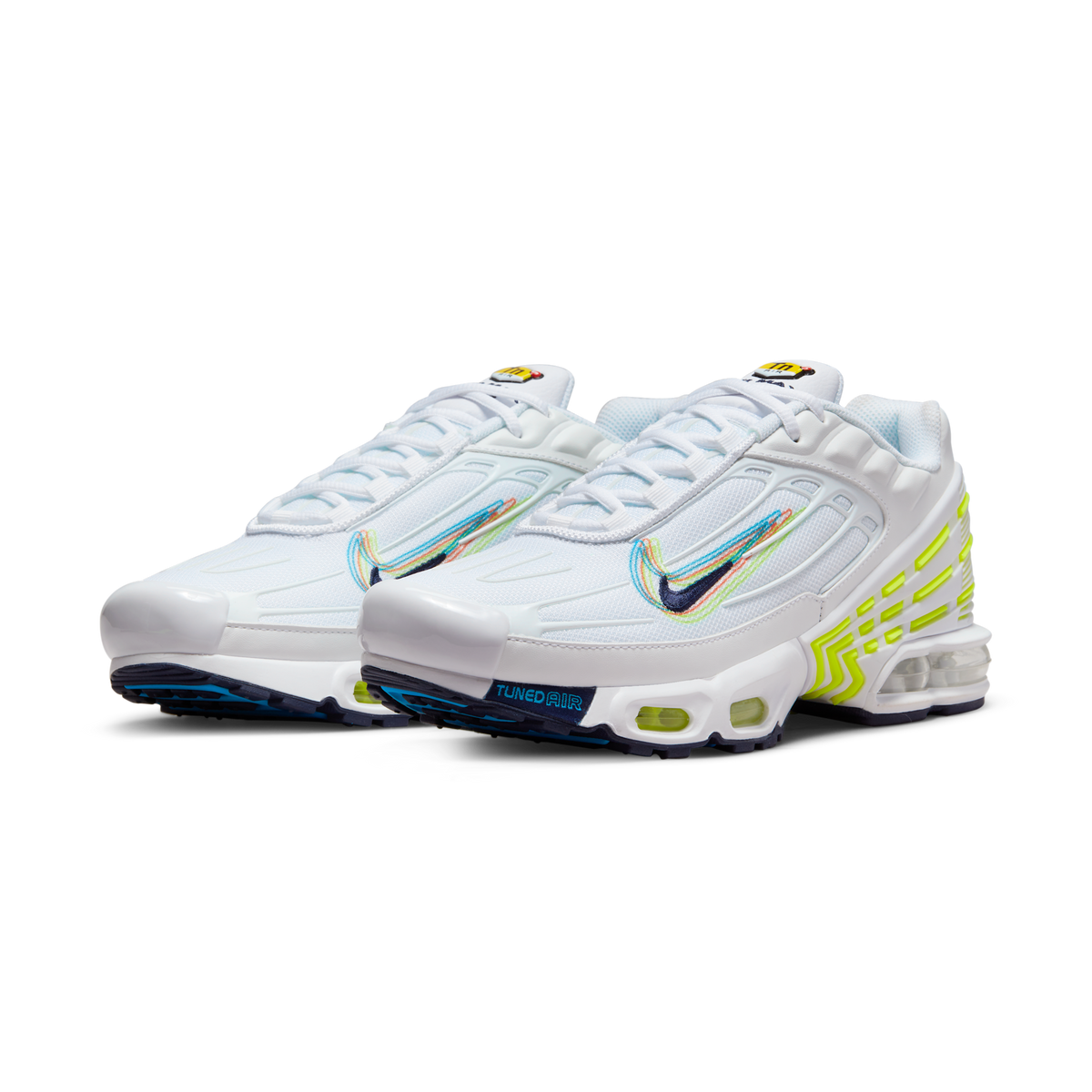 Nike Air Max Plus 3 3D Swoosh White Volt | DV6823-100