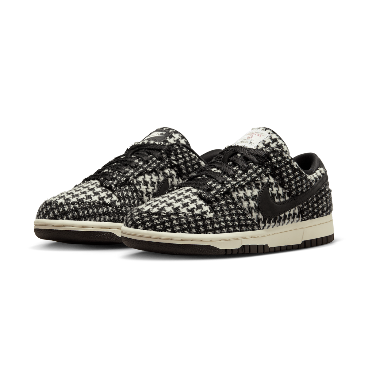 Nike Dunk Low Harris Tweed White Black Multi (Women's)