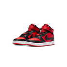 Nike Court Borough Mid 2 Black University Red (PS)