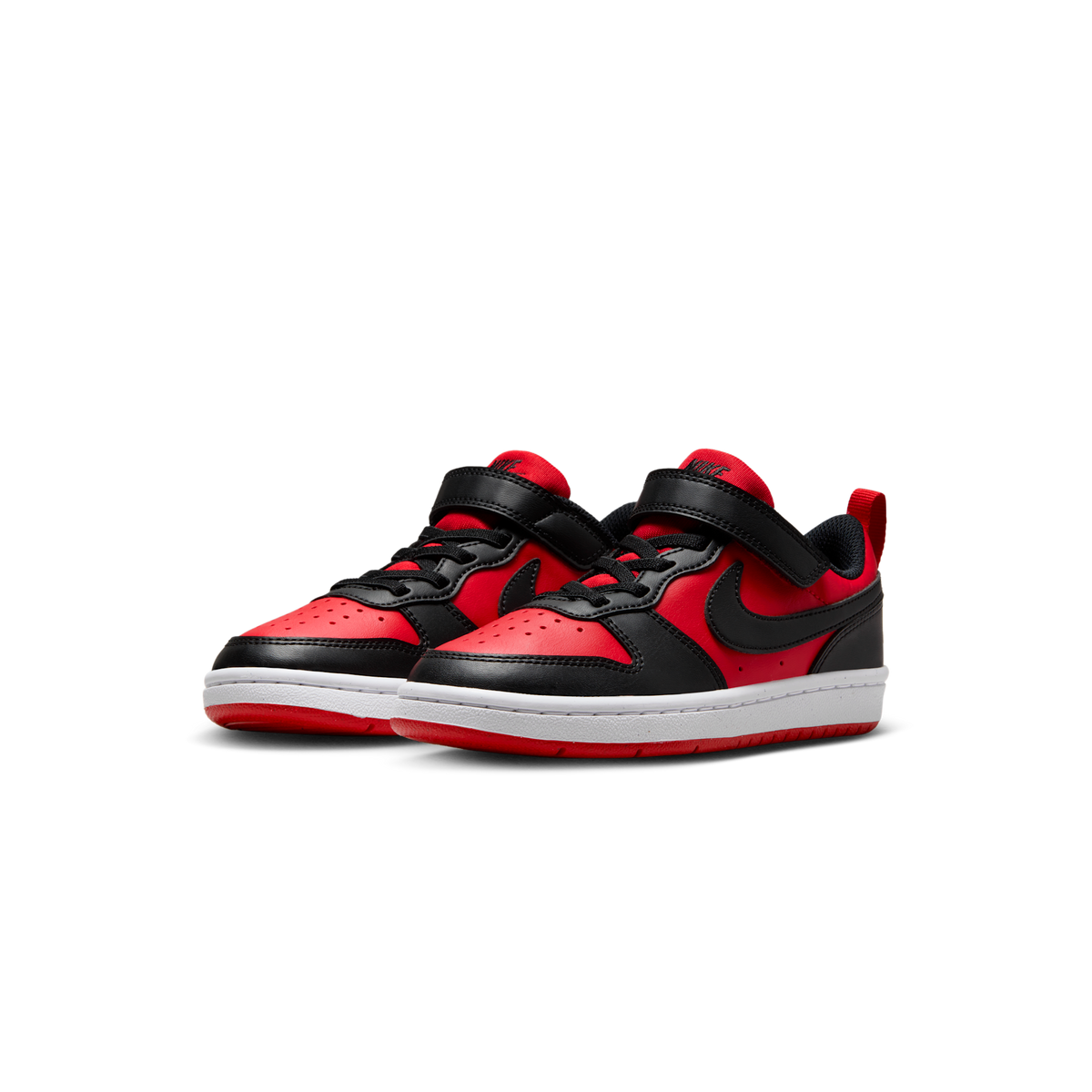 Nike Court Borough Low Recraft University Red Black (PS)