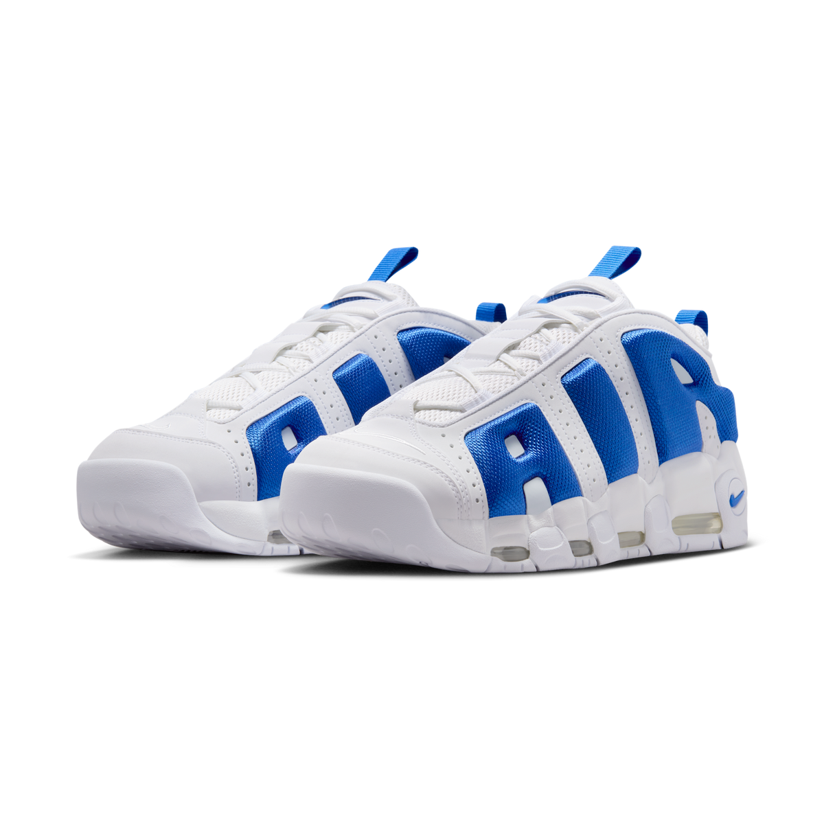 Nike Air More Uptempo Low White Hyper Royal | FZ3055-101