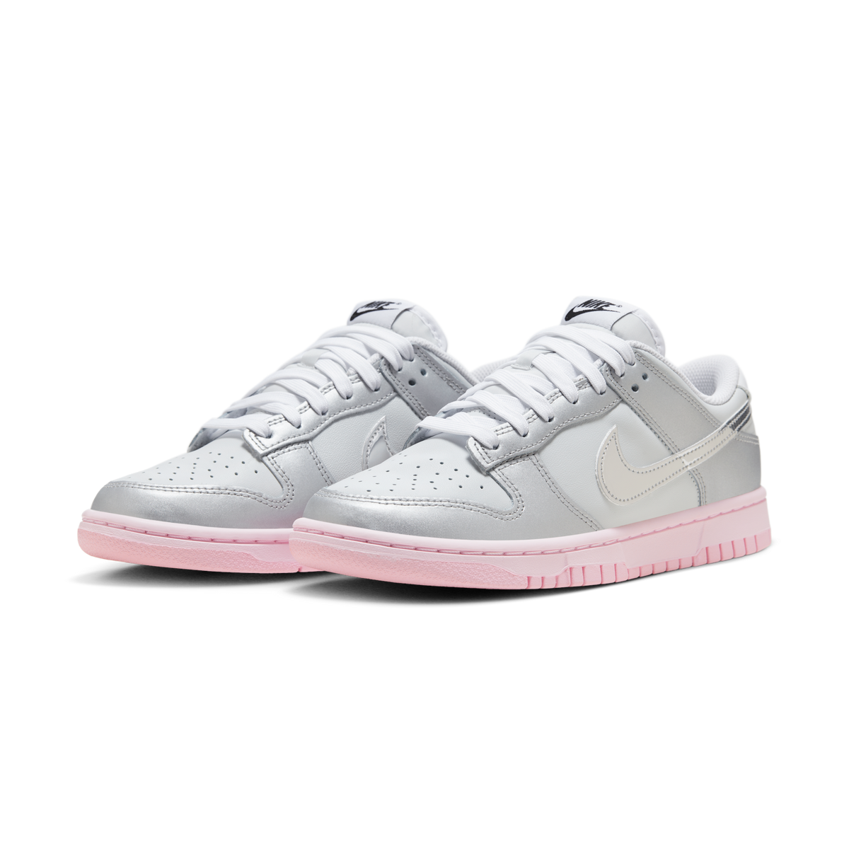 Nike Dunk Low LX Metallic Silver Pink Foam (Women's) | HM3698-006