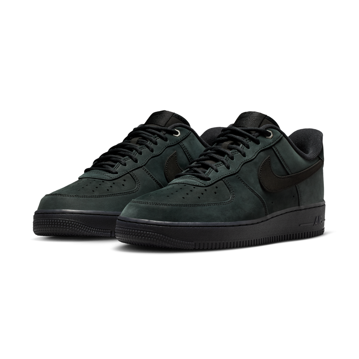 Nike Air Force 1 Low '07 WB Triple Black Nubuck