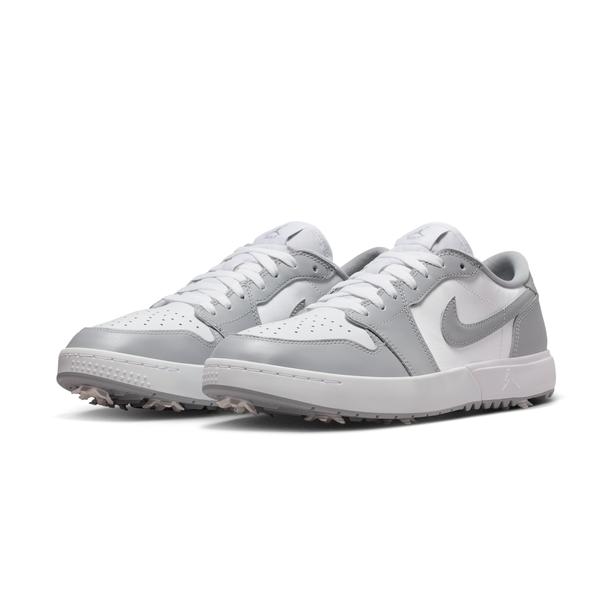 Jordan 1 Low Golf Spiked Wolf Grey White